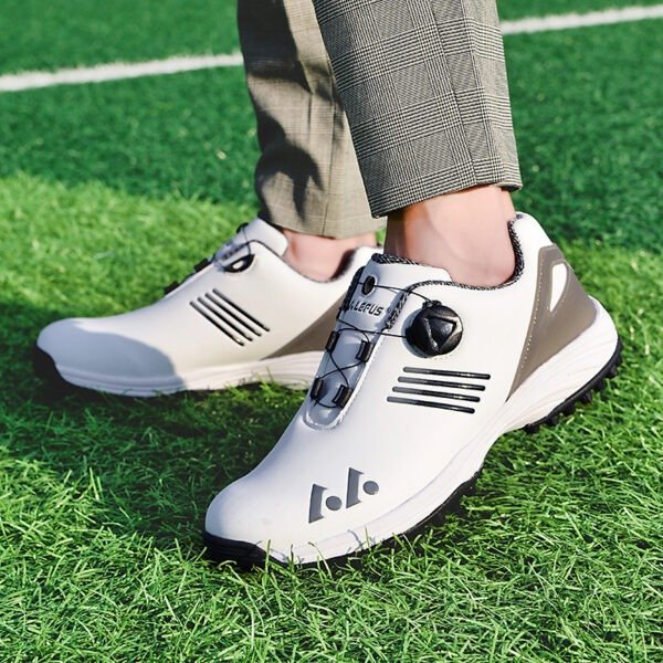 [LEFUS Golf Shoes] LEFUS Non-Slip Men's Golf Shoes - Breathable, Comfortable, Rotating Buckle Closure for All Seasons - Image 15