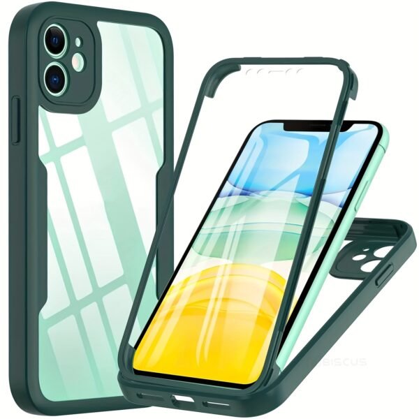 360 Full Body Front+Back Clear Case For iPhone 13 14 11 12 Pro Max XS  15 Plus Luxury Bumper Shockproof Back Cover - Image 11