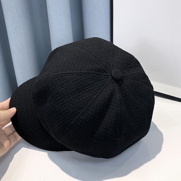 1pc Elegant Classic Newsboy Hat Lightweight Breathable Cap Solid Color Fashionable Hats For Women - Image 10