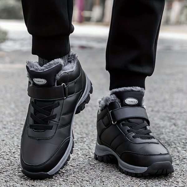 2023 Plush Winter Boots Men Shoes Snow Boot Man Keep Warm Ankle Outdoor Casual Sneakers - Image 11