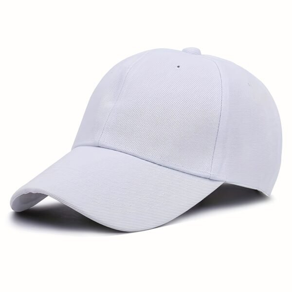 Solid Color Baseball Cap Lightweight Simple Casual Couple Dad Hats Unisex Sun Hats For Women & Men - Image 4