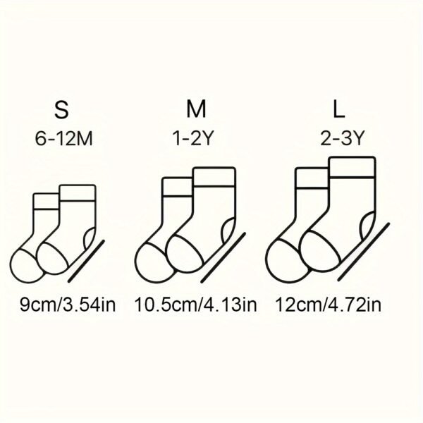 1 Pair/2 Pair Cute Cartoon Dog Butterfly Baby Socks, Non-Slip Invisible Boat Socks for Kids, Comfortable All-Season Knit Fabric Polyester 98%, Spandex 2%, Hand Wash Only - Image 8