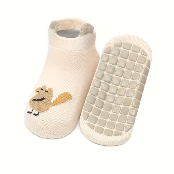 Newborn Baby Socks: Soft Cotton And Polyester Blend, Non-Slip Grip, Suitable for 0-1 Year Olds, Hand Wash Or Dry Clean, Seasonal All Year Round - Image 5