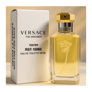 Versace The Dreamer for Men 3.4oz (100ml) Day & Night Wear Eau de Toilette Spray Tester Bottle Long-Lasting Fresh Aromatic Scent