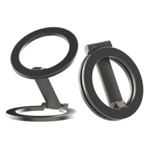 Adjustable Foldable for Magsafe Double Sided Phone Ring Holder Strong Magnet Socket Grip for Men