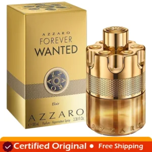 Azzaro Forever Wanted Elixir Mens Cologne With Notes of Raspberry Cardamom and Leather Accord