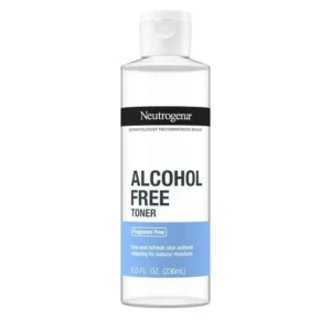 Neutrogena Alcohol-Free 8 Fl oz Daily Facial Toner Gentle | Skin Care Fragrance-Free | Perfect for Sensitive Skin | No Irritation | Dermatologist Recommended | 260ml