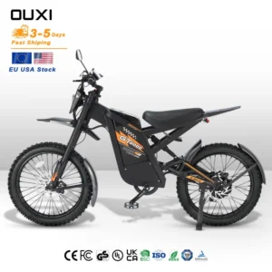 OUXI GT 2000 US Warehouse 48V Electric Bike Free Shipping 48V 24" Bike Fat Tire Mountain Snow Bicycle Ebike